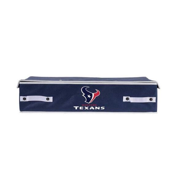 NFL TEXANS UNDER THE BED STORAGE BINS - Picture 1 of 4